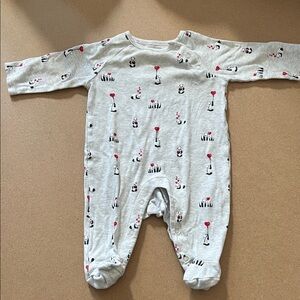 Valentine Pandas One Piece